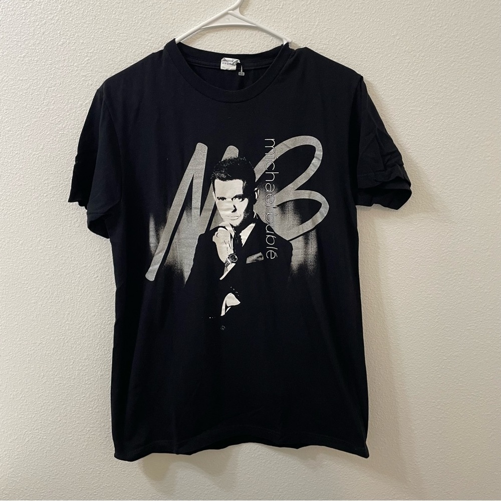 Michael buble concert shirt black medium